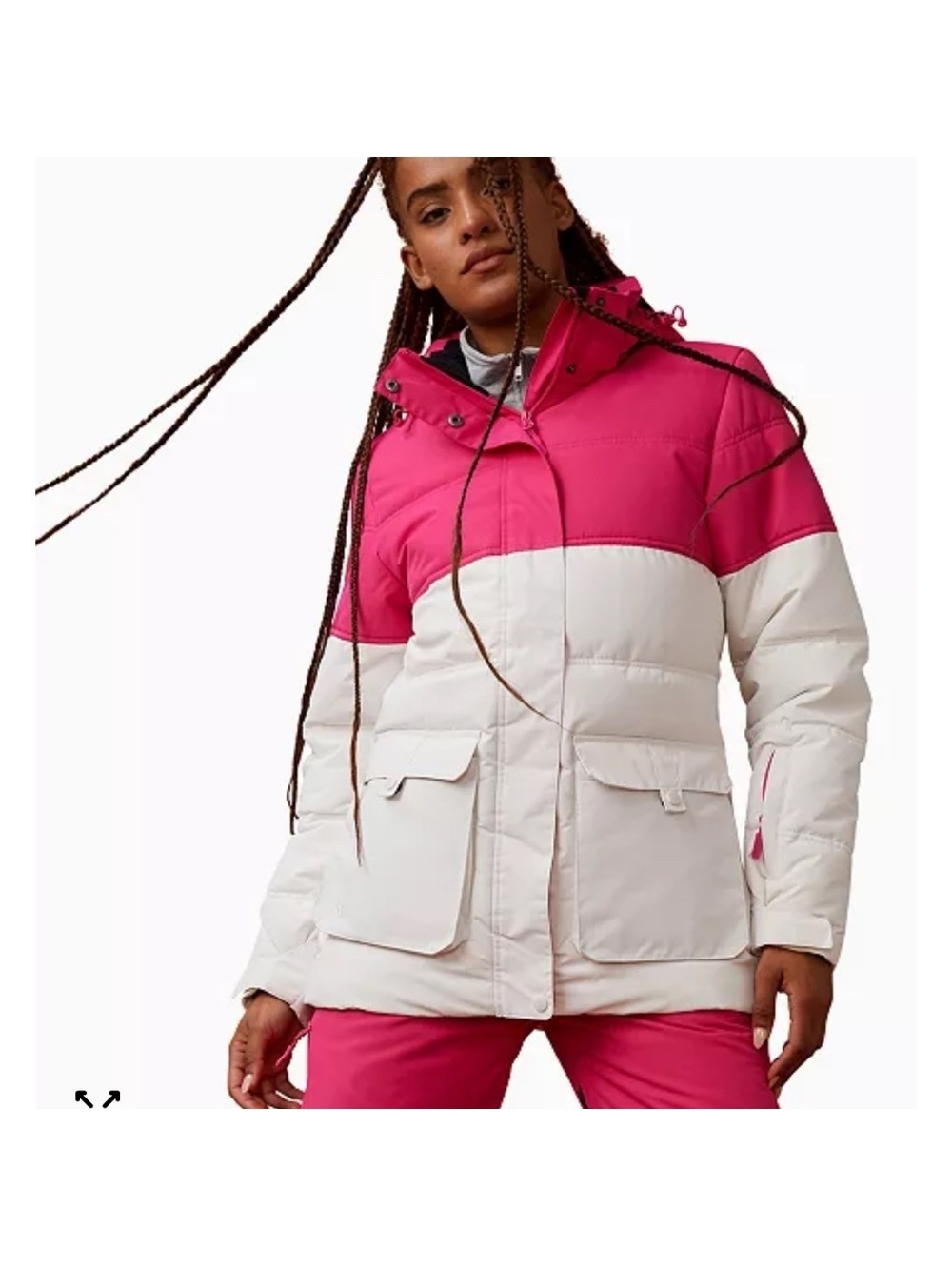 Snow COTTON ON Women's Body Quilted Snow Jacket